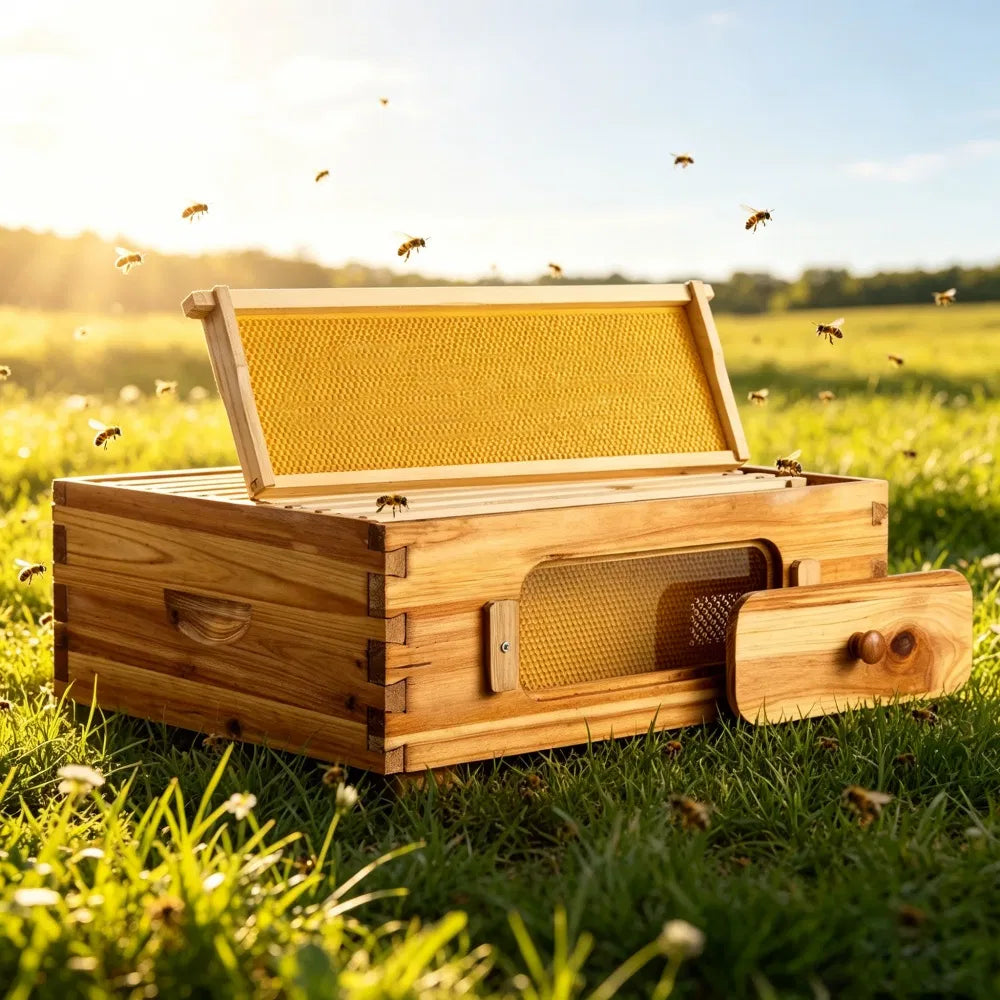 Bee Hive for Outdoor Beekeeping and Observation – view 7