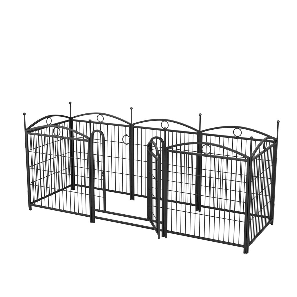 Dog Playpen Indoor 32 Inch Heavy Duty Metal Fence – view 7