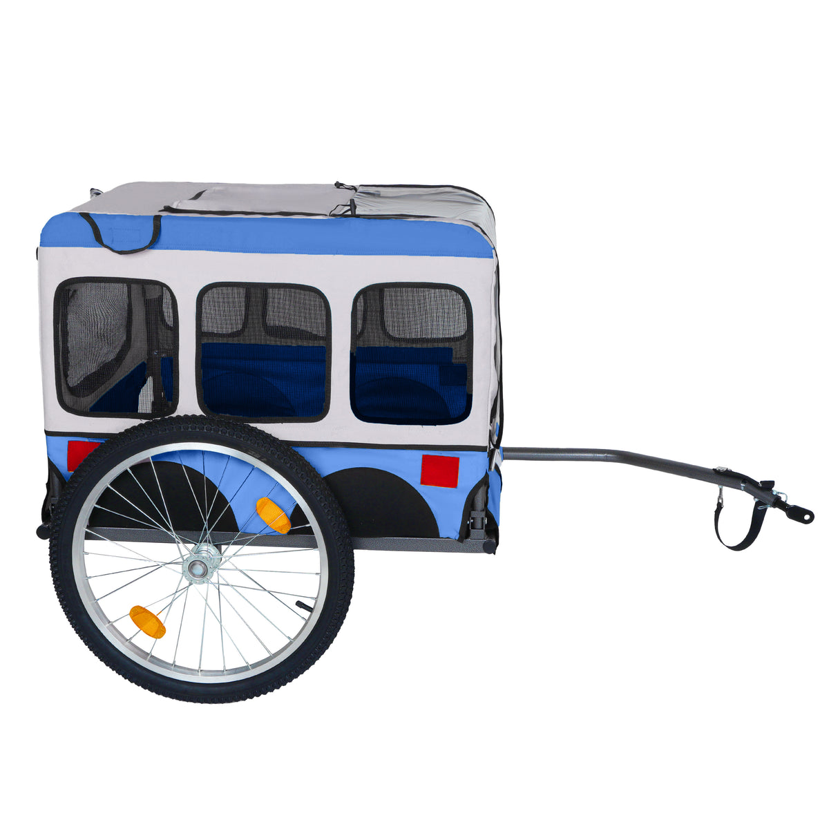 Large Folding Bike Trailer for Dogs - All-Terrain Design – view 11