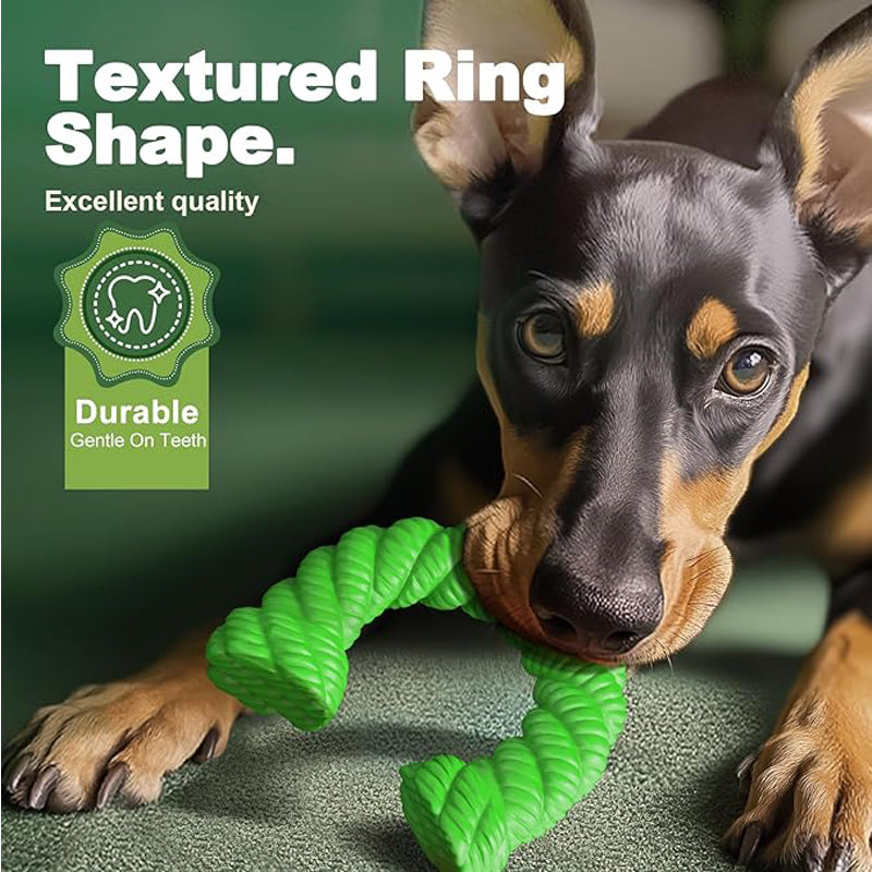 Natural Rubber Horseshoe Chew Toy for Dogs – view 7