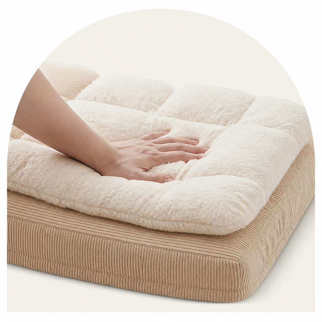 Petmarlow Ergonomic Spinal Support & Removable Pillow Dog Bed – view 7