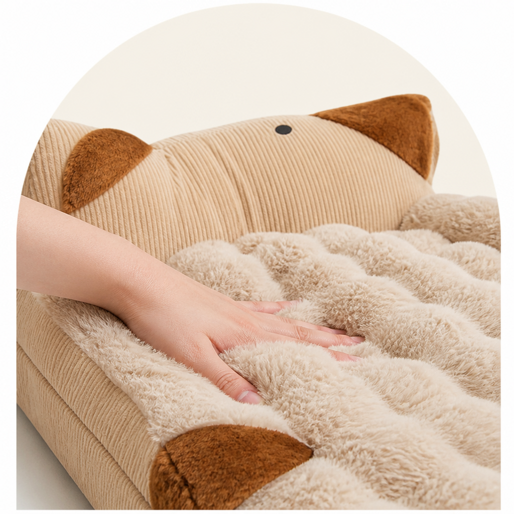 Petmarlow Calming Washable & Non-Slip Sofa Bed (Removable Cover) – view 8