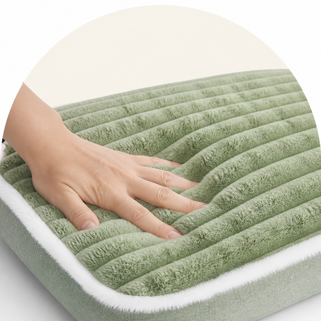 Petmarlow Four-Season Plush & Washable Dog Sleeping Mat (Removable Floor Mat) – view 8