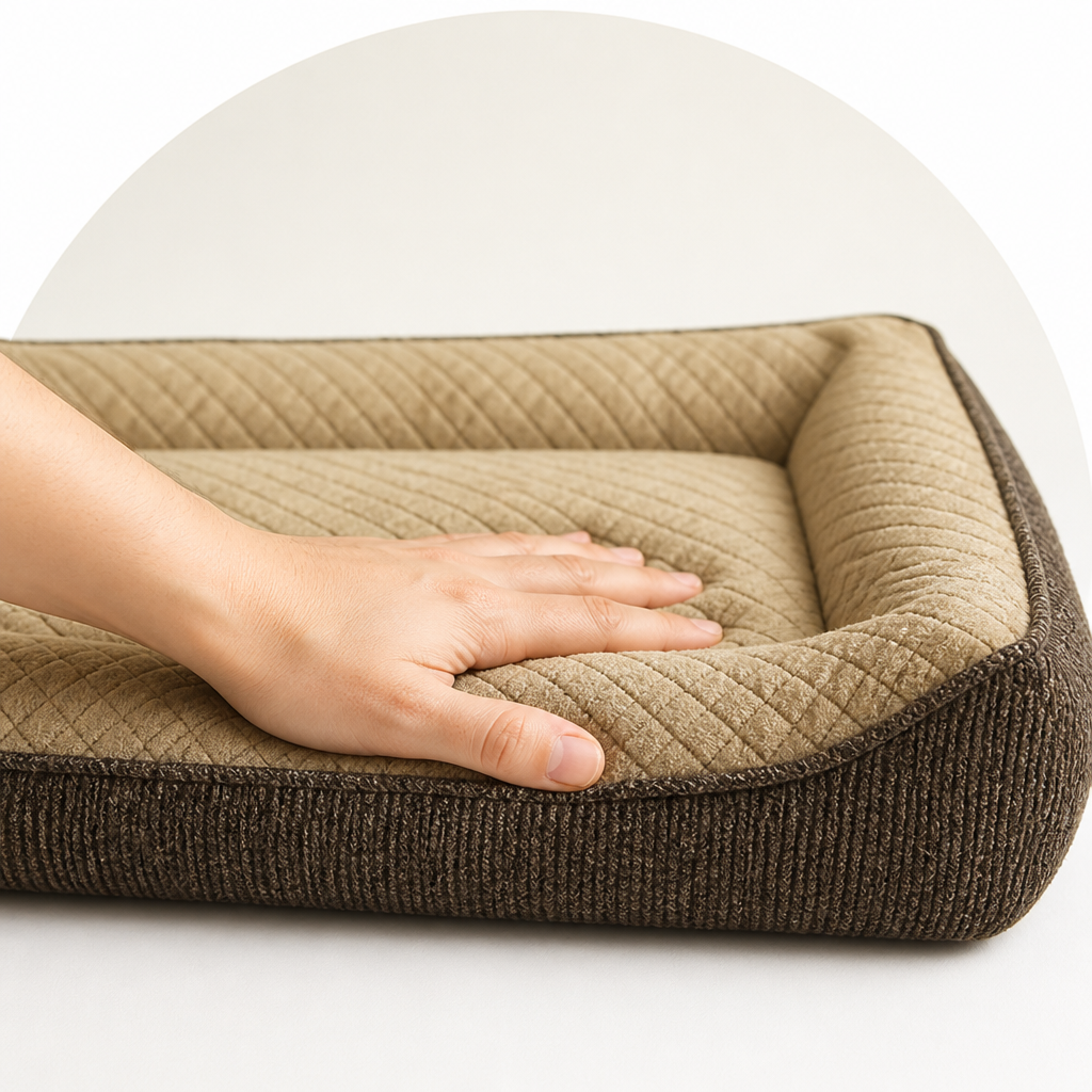 Petmarlow Orthopedic Memory Foam Dog Bed (Machine-Washable Cover) – view 7