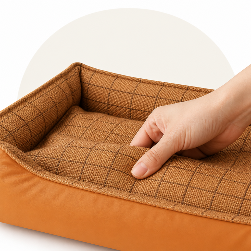 DogBedHouse Bite-Resistant Bamboo-Mat Dog House (Pre-Assembled) – view 10