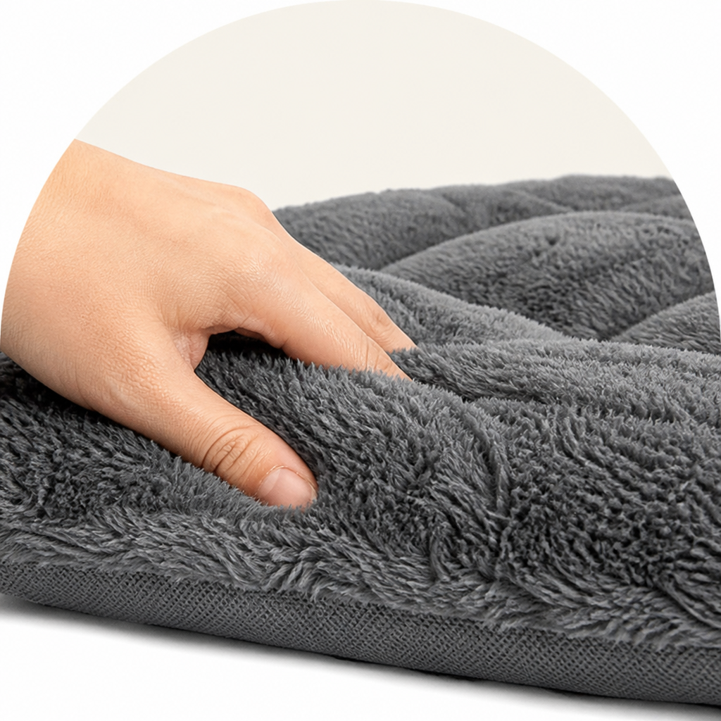 Petmarlow Plush Polyester & Insulated Fill Dog Bed – view 9