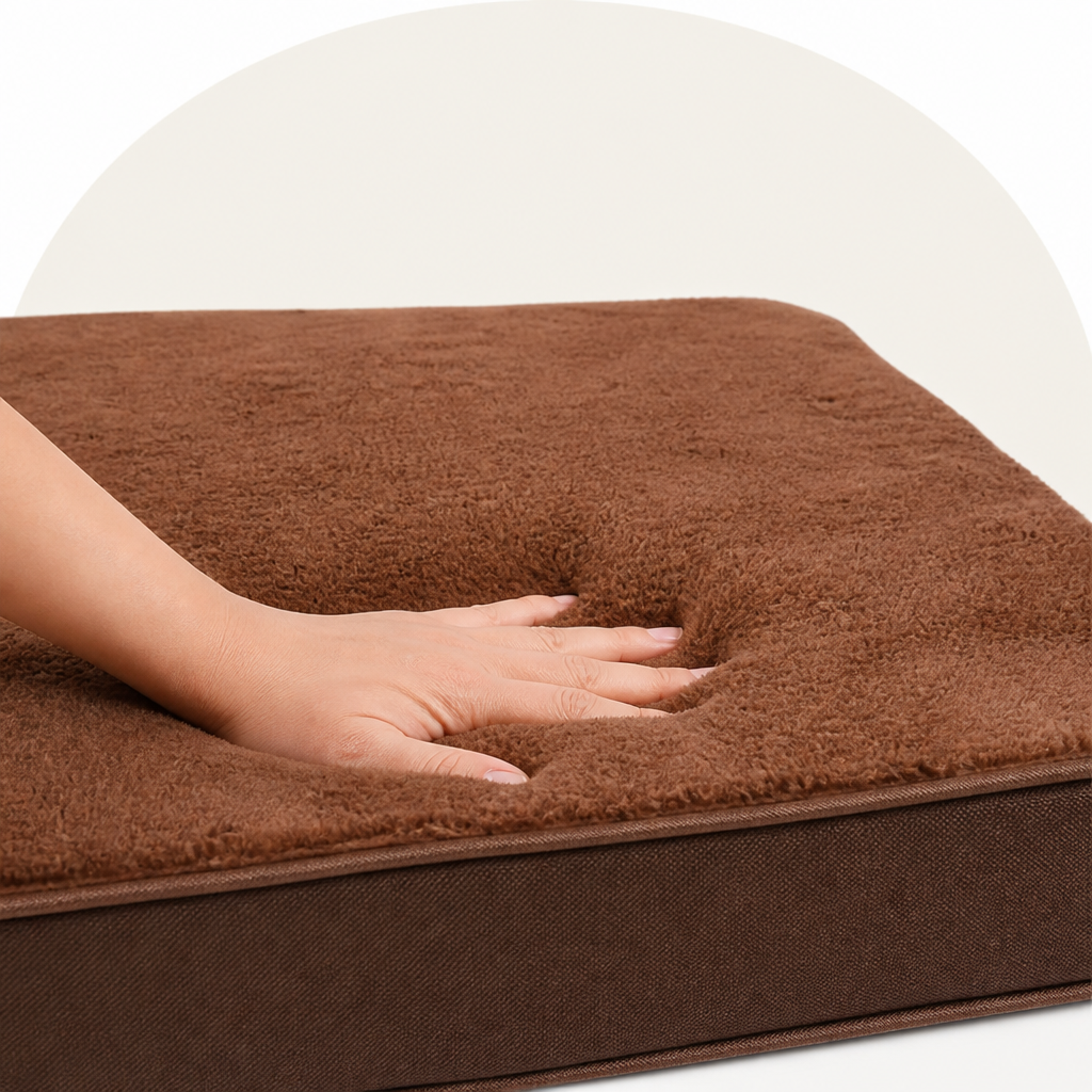 Petmarlow Orthopedic Memory Foam & Non-Slip Dog Bed (Removable Cover) – view 10