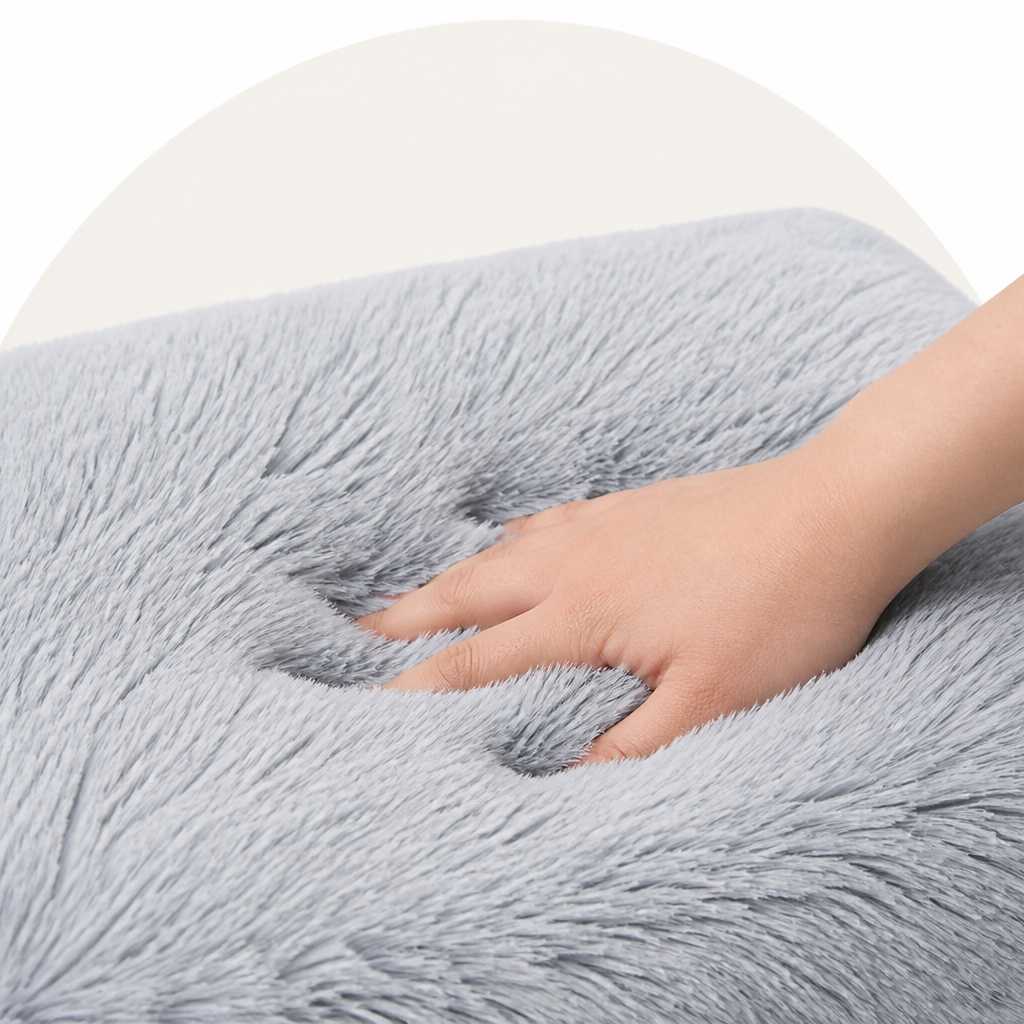Petmarlow Cozy Plush & Detachable Cover Dog Bed – view 8