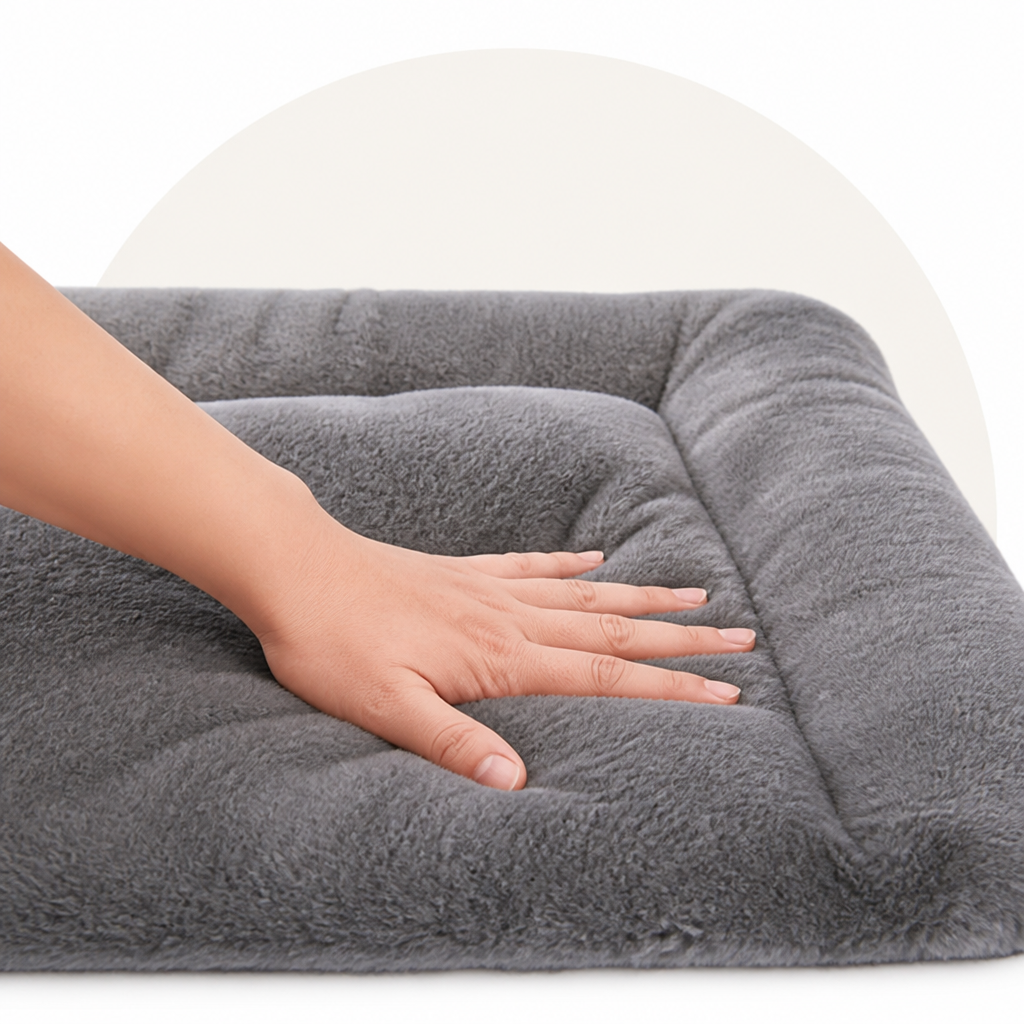 Petmarlow Plush Flannel & Non-Slip Dog Mat (Machine Washable) – view 7