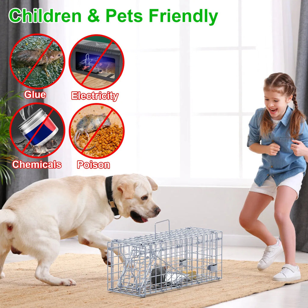 Humane Mouse Traps – One-Way Door Design for Safe Capture – view 11