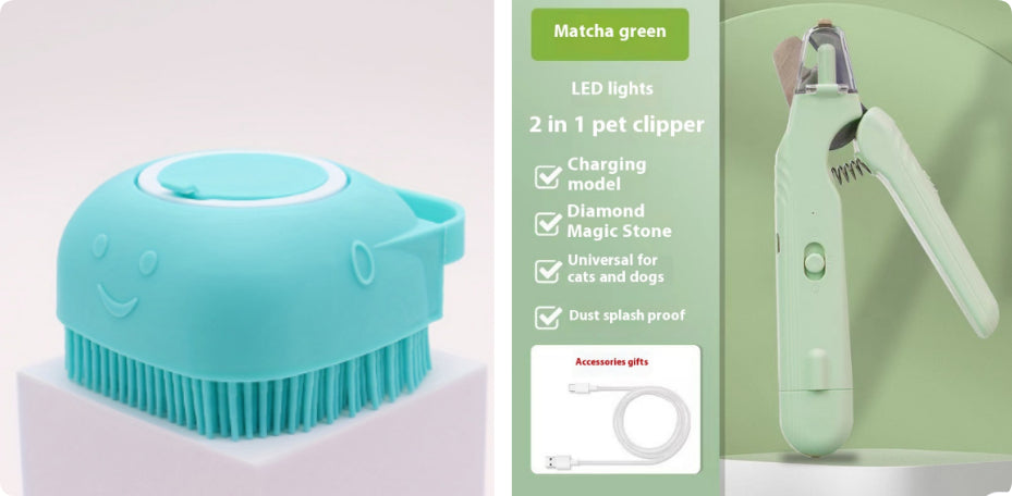2 In 1 Pet Nail Clippers With LED Light for Dogs and Cats – view 16