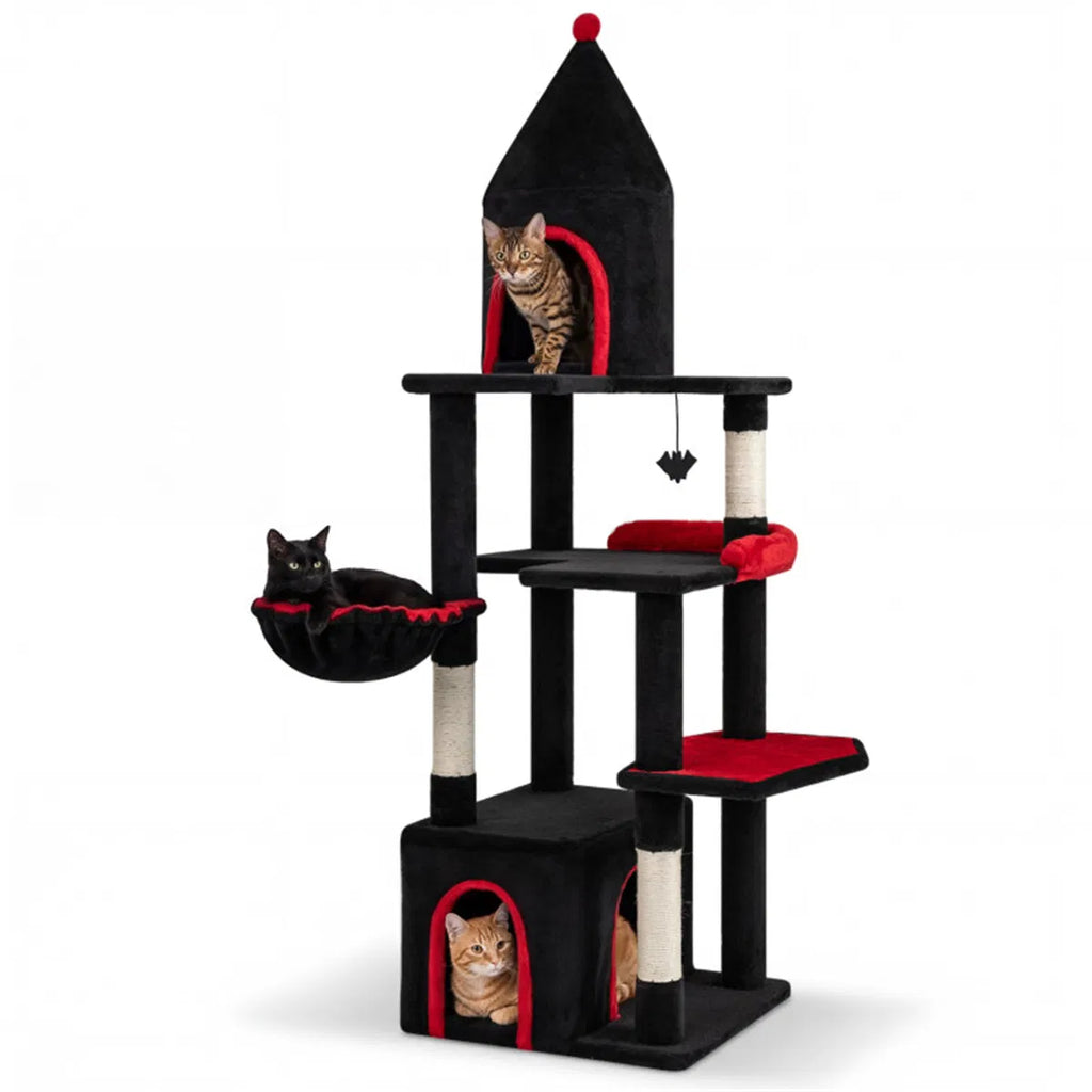 Gothic 5-Level Cat Tree with Sisal Scratching Posts – view 11