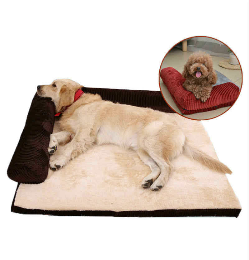 Luxury L-Shaped Dog Bed – view 10