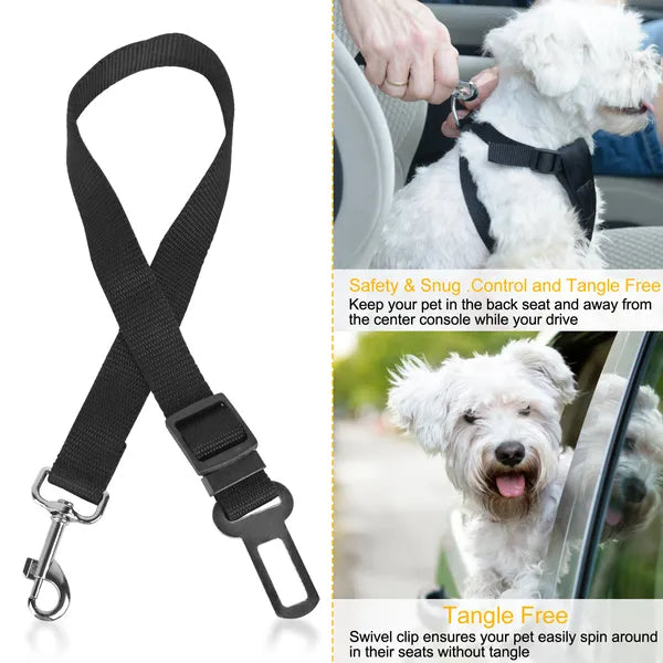 Pet Dog Seat Belt Leash for Safe Travel – view 11