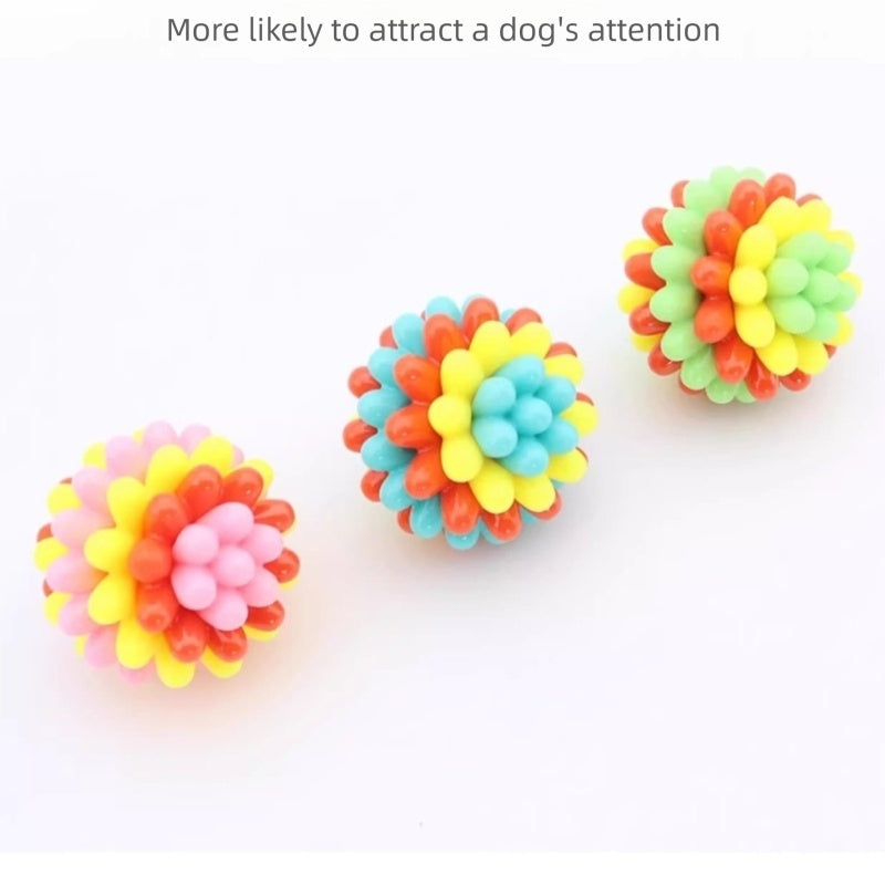 Textured Rubber Dog Chew Ball – view 8