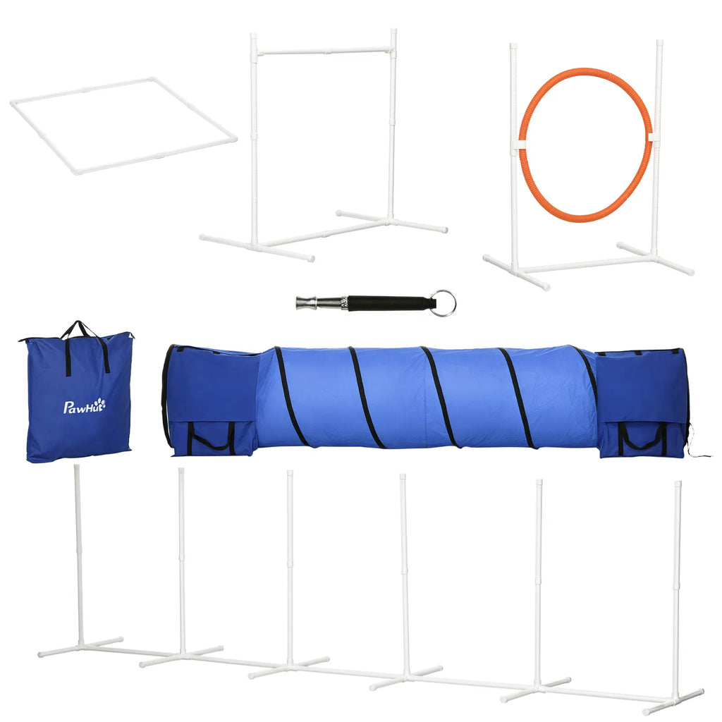 5Pcs Dog Agility Training Equipment Set