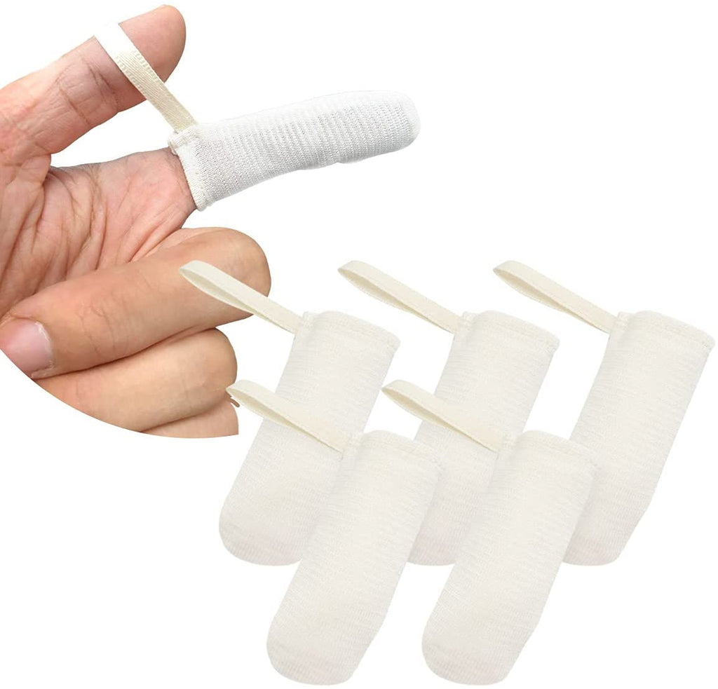 5pcs Organic Cotton Dental Finger Brush for Pets
