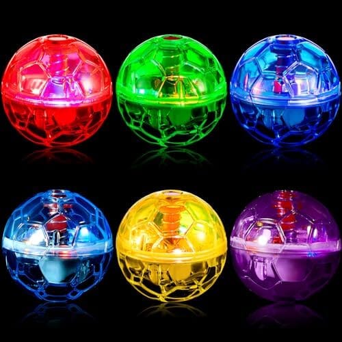 6 Pieces Ghost Hunting Cat Ball Activated Cat Toy