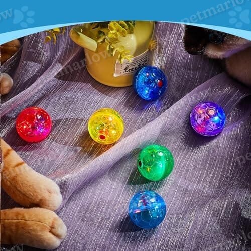 6 Pieces Ghost Hunting Cat Ball Activated Cat Toy – view 4