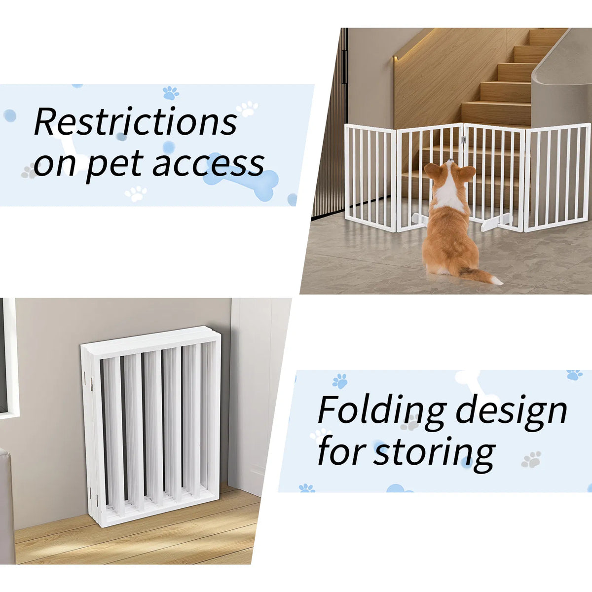 The Wooden Dog Fence White – view 10