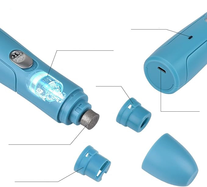 Electric Nail Grinder for Pets with USB Rechargeable Feature – view 7