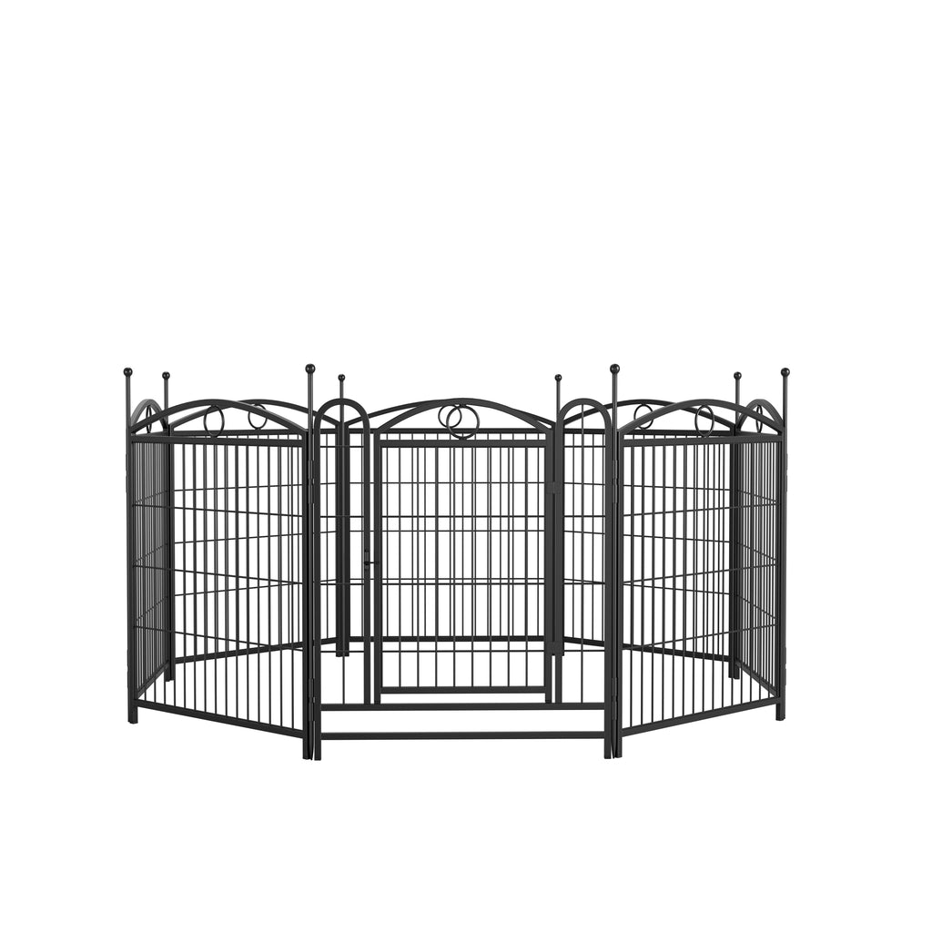 Dog Playpen Indoor 32 Inch Heavy Duty Metal Fence – view 9