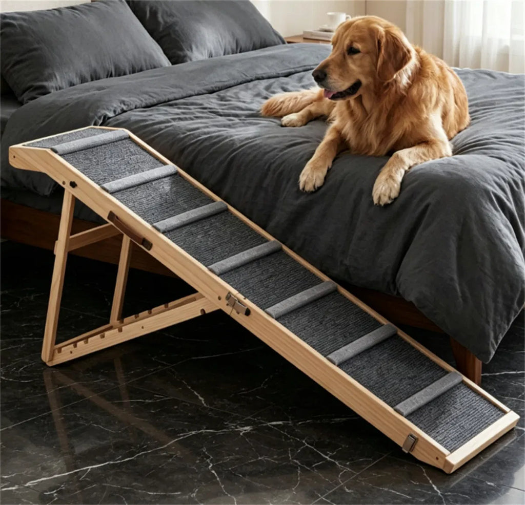 Adjustable Foldable Pet Ramp for Dogs with Non-Slip Surface – view 8