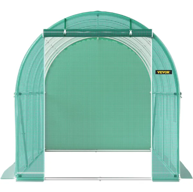 Walk-In Tunnel Greenhouse for Plants with Galvanized Frame – view 10