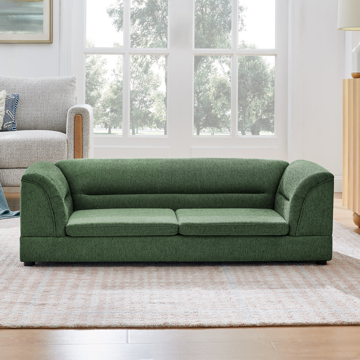 Oversized Pet Sofa with Curved Armrest for Large Dogs – view 9