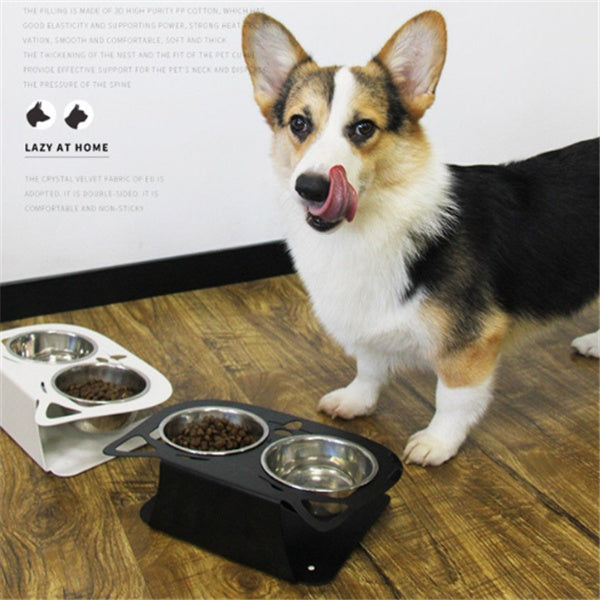 Anti-falling Cat Dog Feeding Water Bowl – view 7