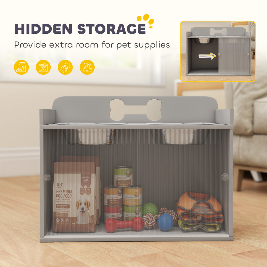 Elevated Dog Bowls with Storage for Large Dogs – view 7