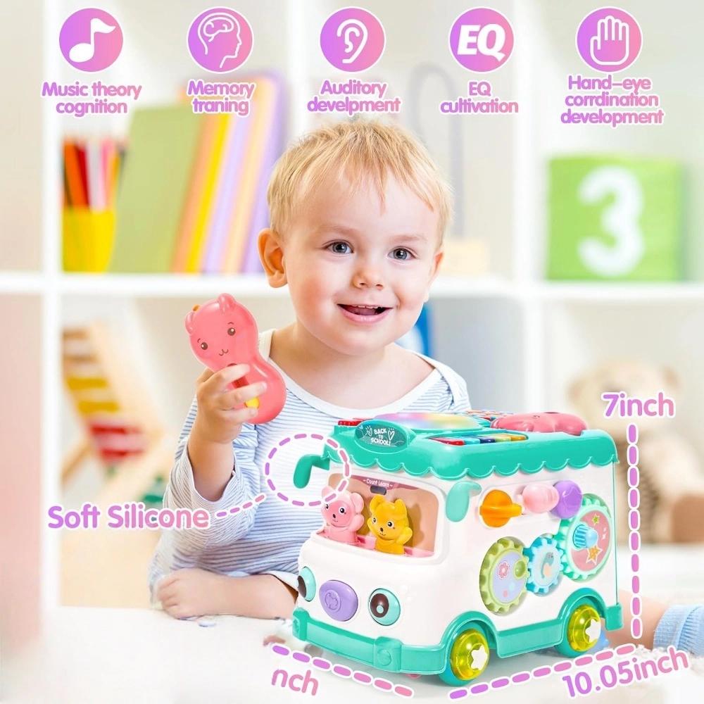 Activity Bus Toy Set 6-in-1 Musical Learning for Toddlers – view 10
