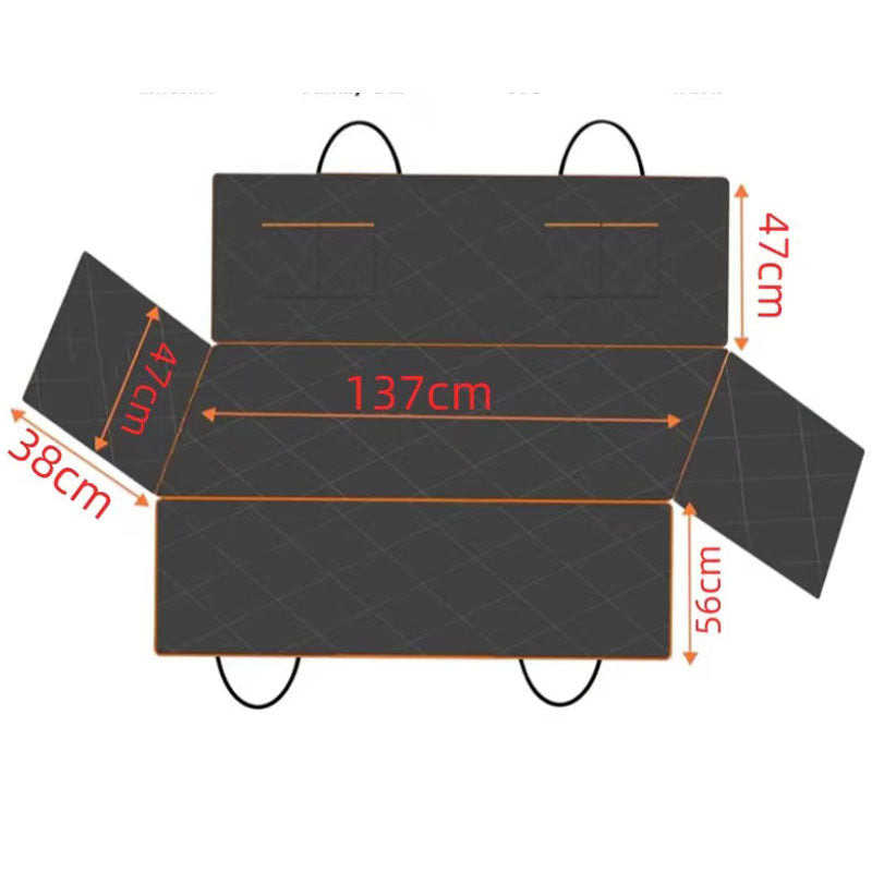 Oxford Cloth Car Pet Mat Car Rear Seat Anti-dirty – view 8