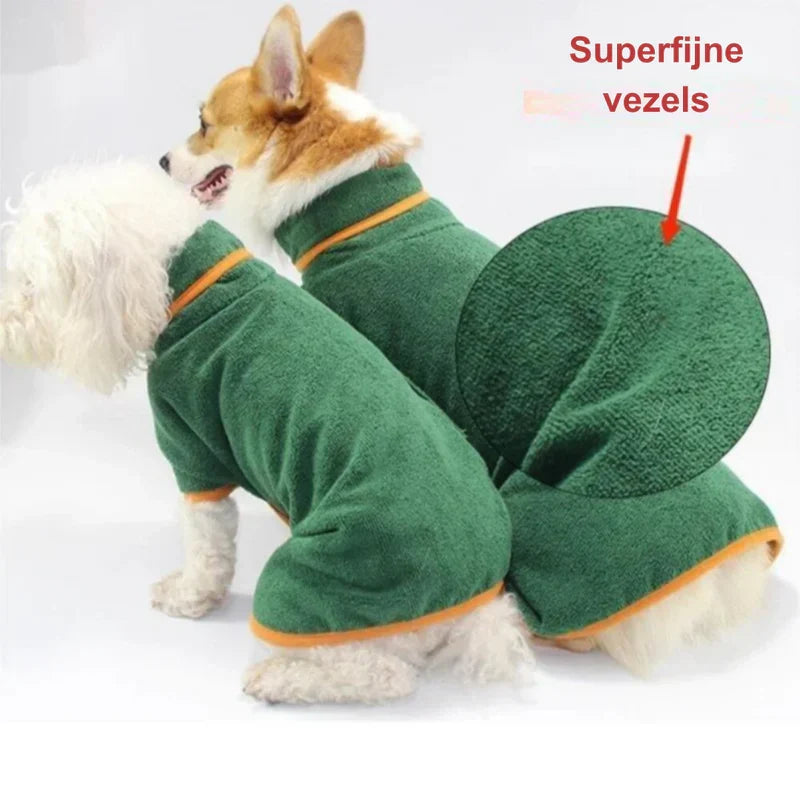 Comfortable Dog Bathrobe – view 8