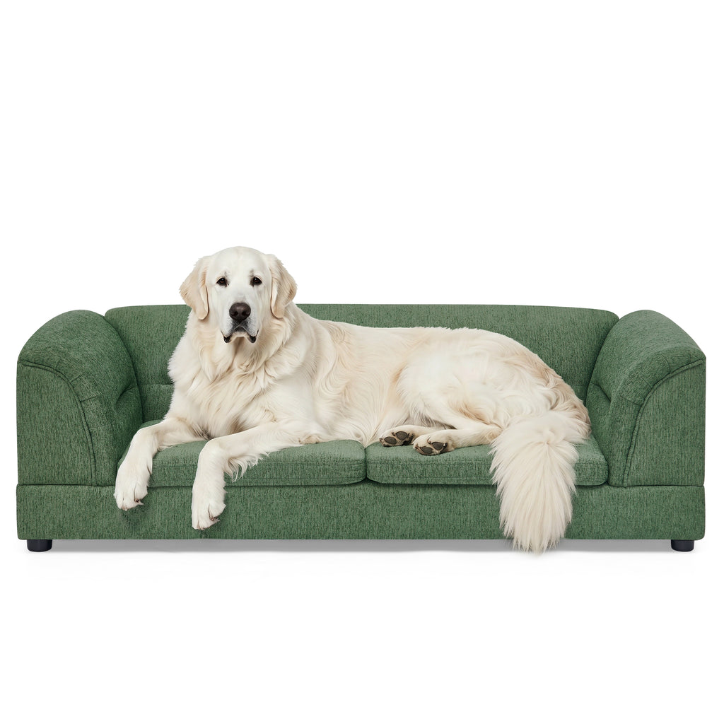 Oversized Pet Sofa with Curved Armrest for Large Dogs – view 8