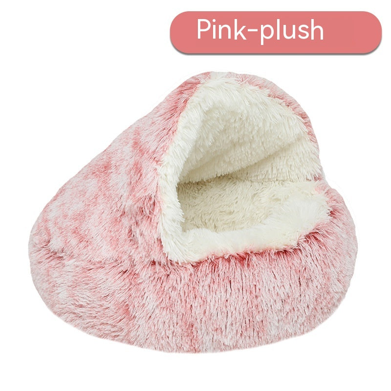 Semi Enclosed Cat and Dog Bed for Comfort – view 12