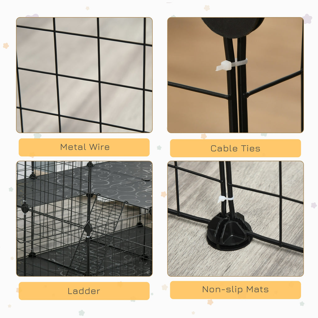 Pet Playpen with Door for Small Animals – view 8