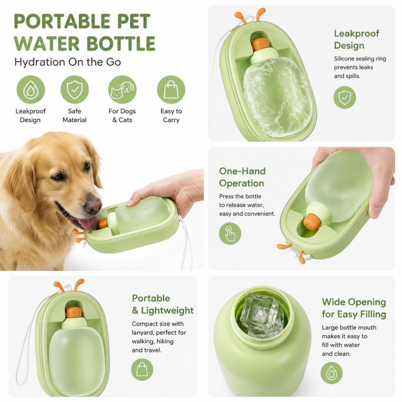 Portable Pet Water Bottle – view 9