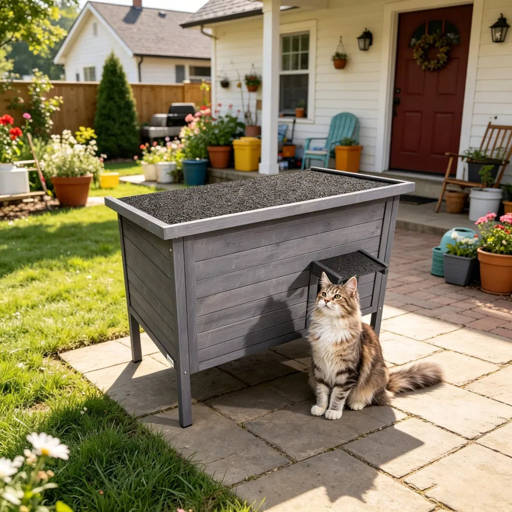 Insulated Cat House for Outdoor Comfort – view 7