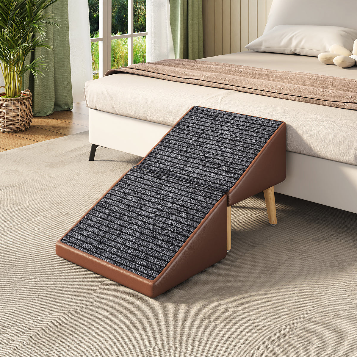 3-in-1 Dog Ramp with Hidden Storage for Senior Pets – view 8