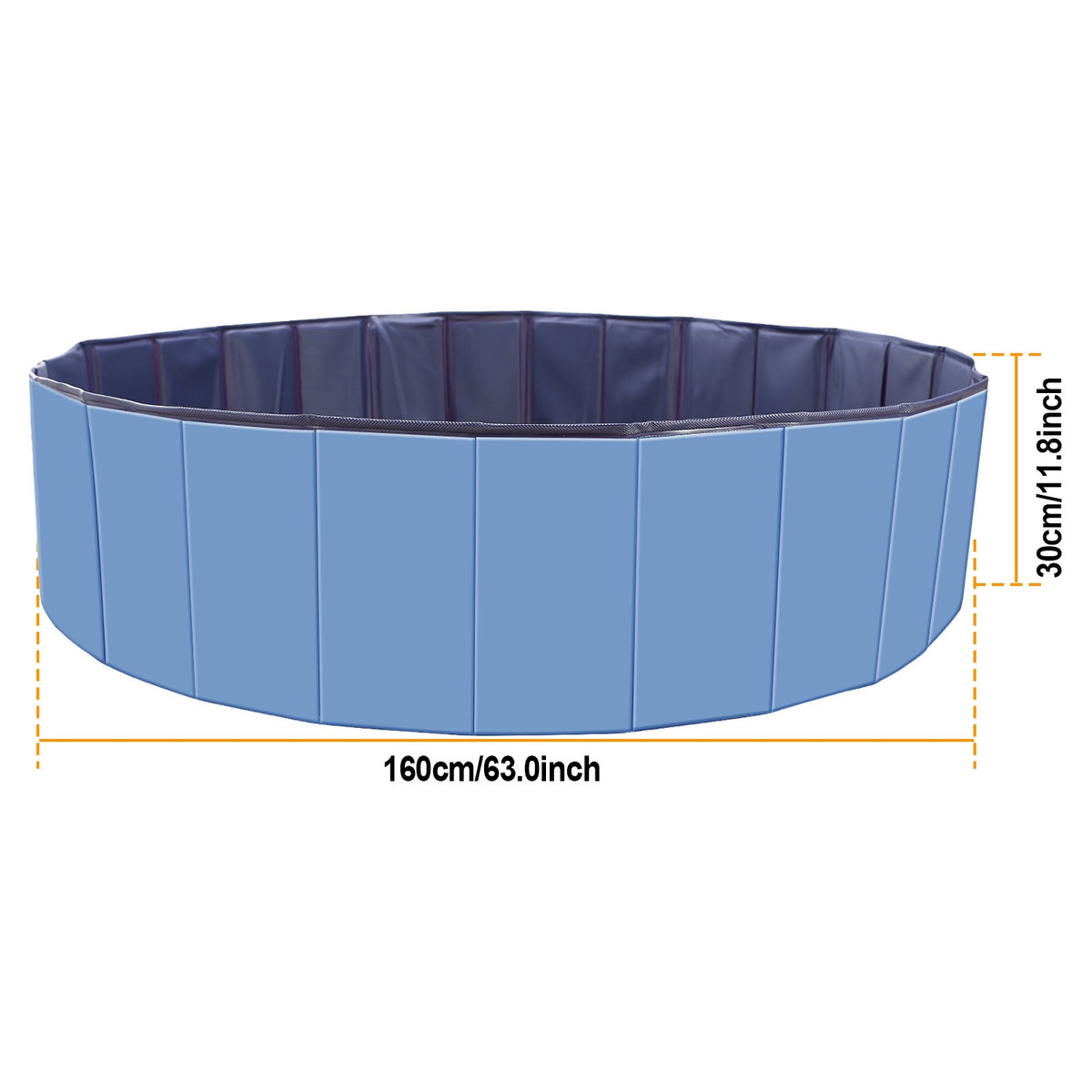 Foldable Pet Swimming Pool for Dogs and Cats – view 12