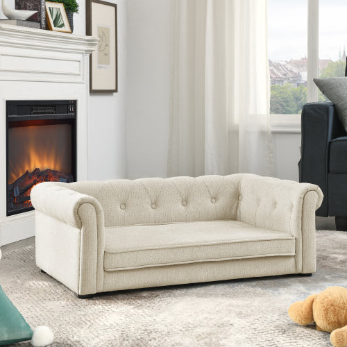 Elegant Rectangular Pet Bed For Medium And Large Dogs – view 9
