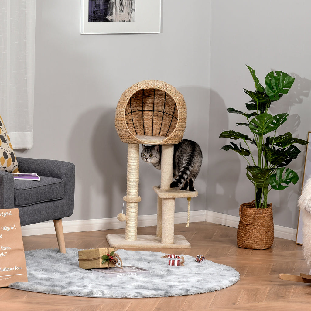 Cat Tree with Scratching Post and Condo – view 8