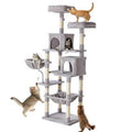 71-inch Cat Tree Tower with Hammock