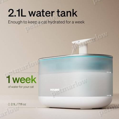 71fl oz/2.1L Automatic Cat Fountain – view 6
