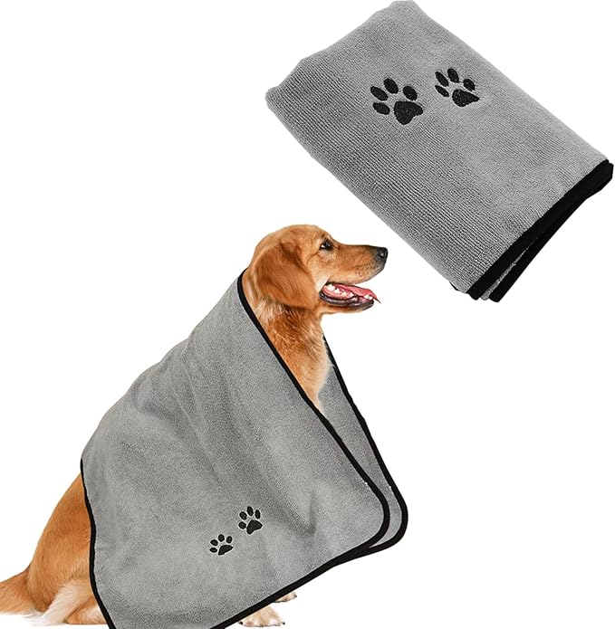 Microfiber Towel for Pets with Integrated Pockets – view 7