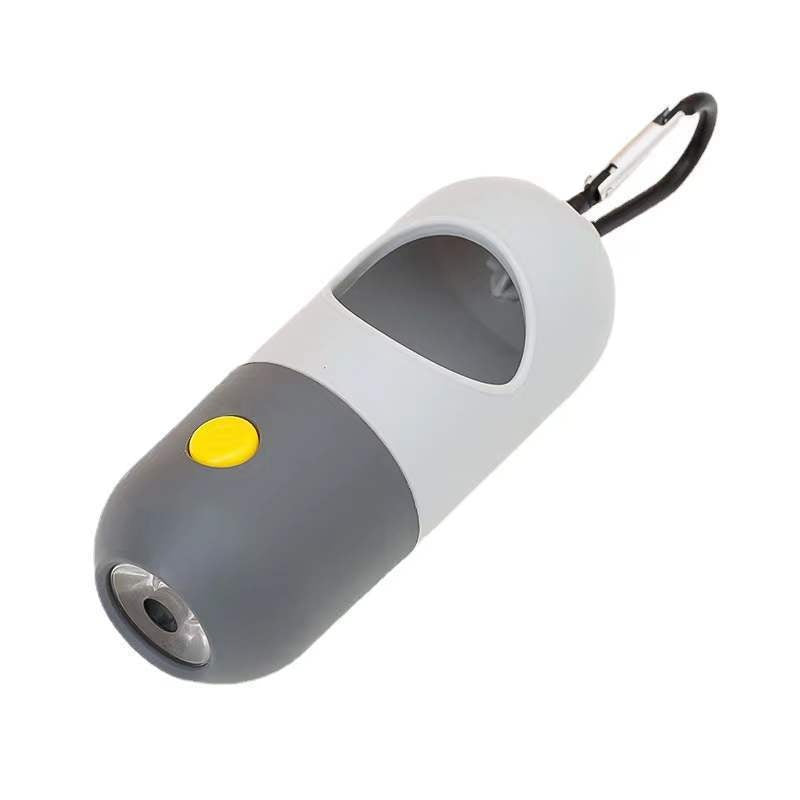 LED Light Pet Waste Bag Dispenser for Dogs and Cats