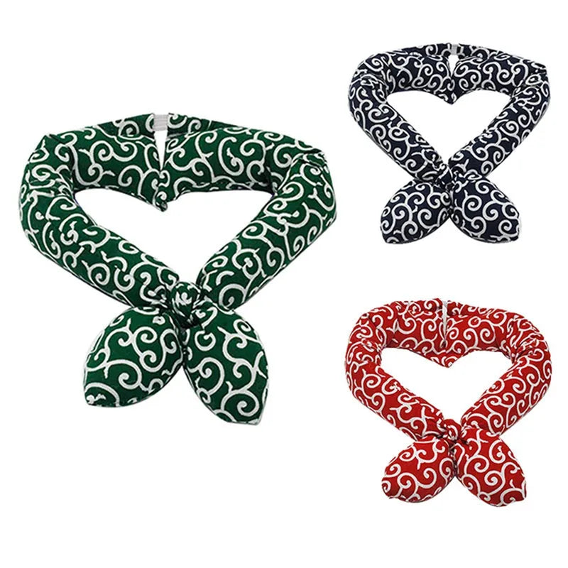 Cooling Dog Collar with Traditional Pattern for Hot Days – view 11