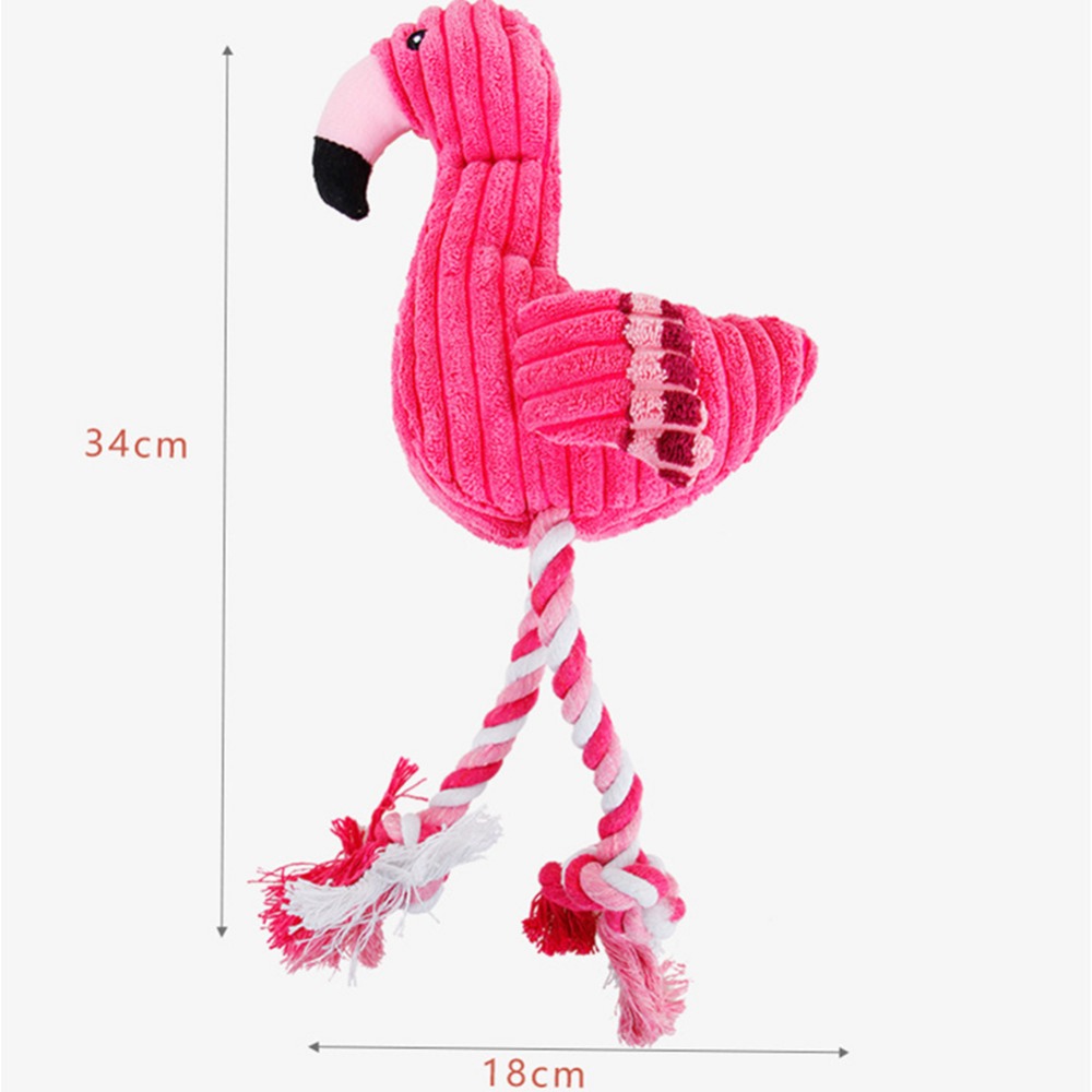 Animal Plush Squeaky Dog Toy – view 19