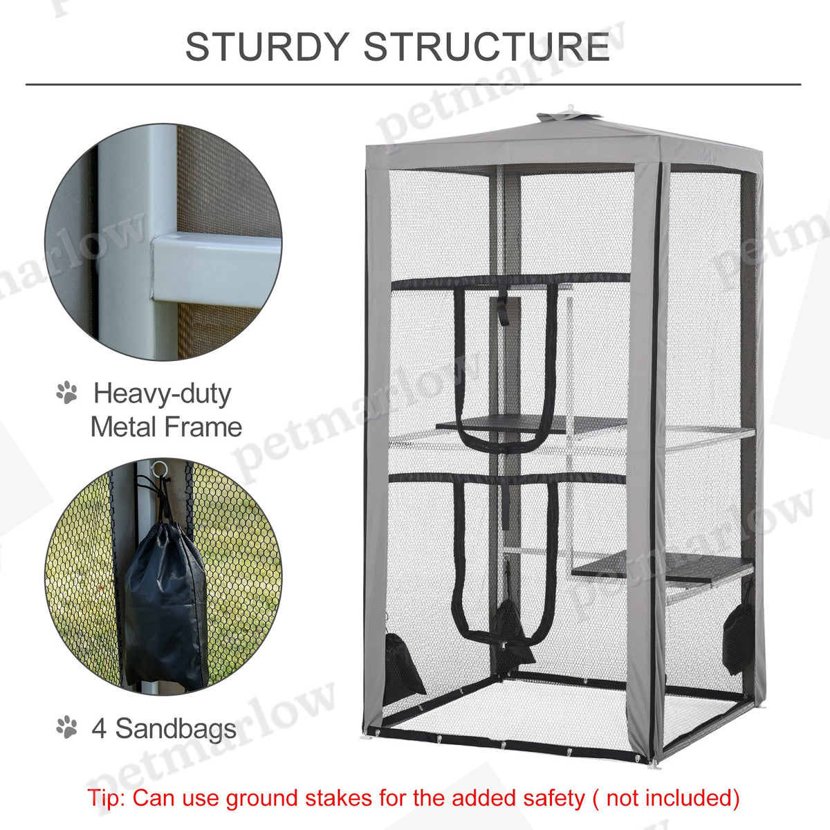 79" Cat House Kitten Enclosure Playpen – view 5